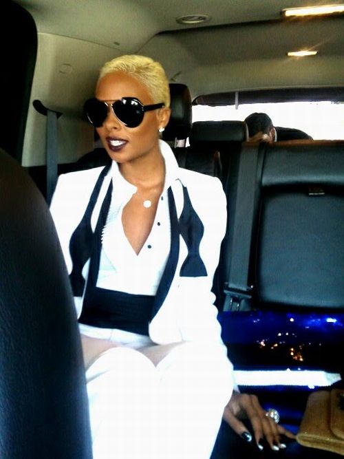 Eva Marcille Wearing Mason Martin Margiela Sunglasses